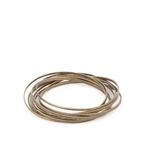 Suddenly Synced Brass Bangle BraceletStaced Fashion Jewelry